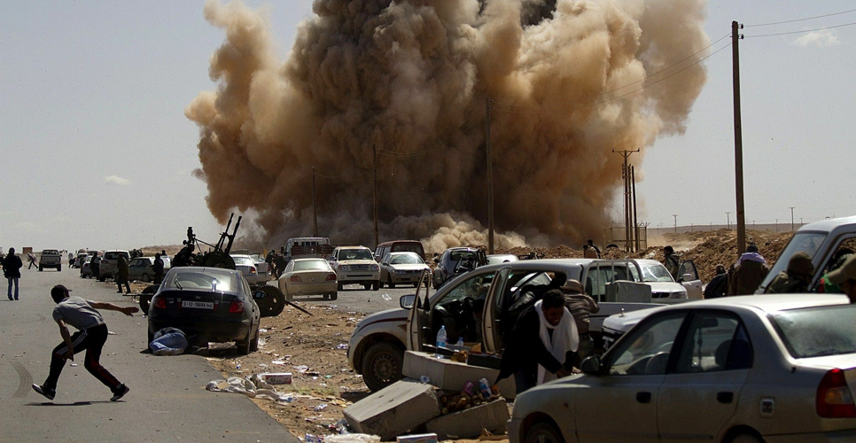19 марта 2011 года началась интервенция военной коалиции блока НАТО в Ливию