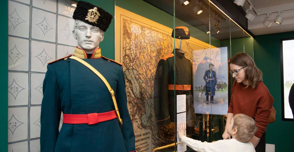 Открытие выставки русских мундиров в Музее военной формы